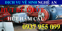 Thông Hút Bể Phốt tại Xã Nghi Kim, TP Vinh