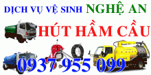 Hút hầm cầu tại Xã Nghi Đức, TP Vinh