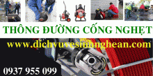 Thông Tắc Đường Nước tại  Phường Trung Đô, TP Vinh 