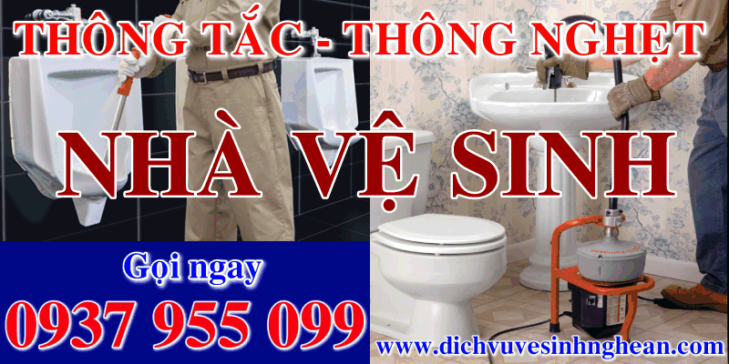  Thông Tắc Nhà Vệ Sinh Phường Trung Đô, TP Vinh